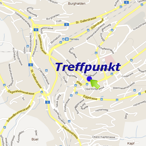 Karte Treffpunkt